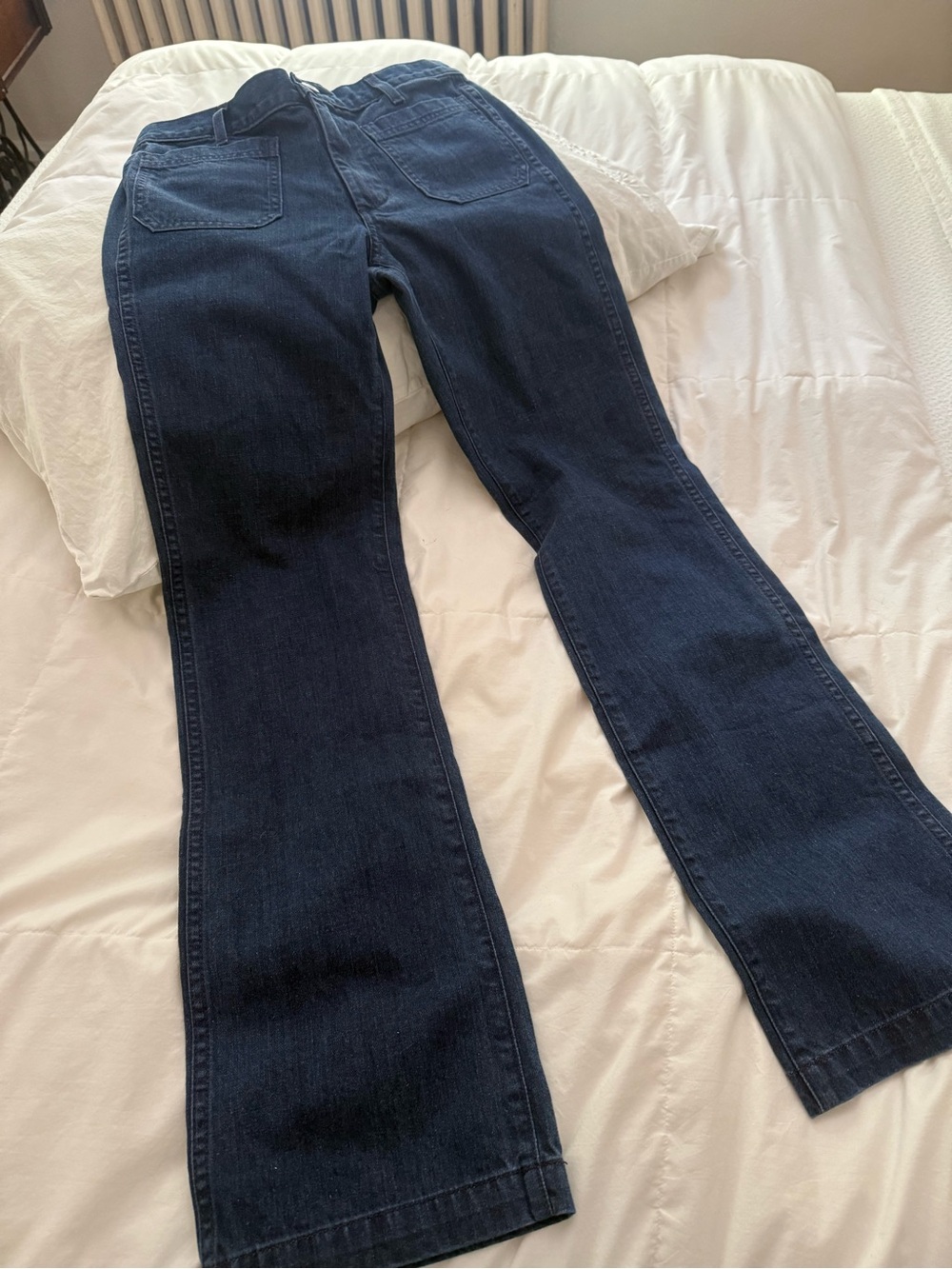 Döen NWT Maritime Jeans in Sirenes Wash, 100% Cotton, Size 26 - Picture 6 of 6